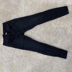 J Jill black denim jegging